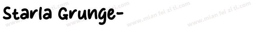 Starla Grunge字体转换